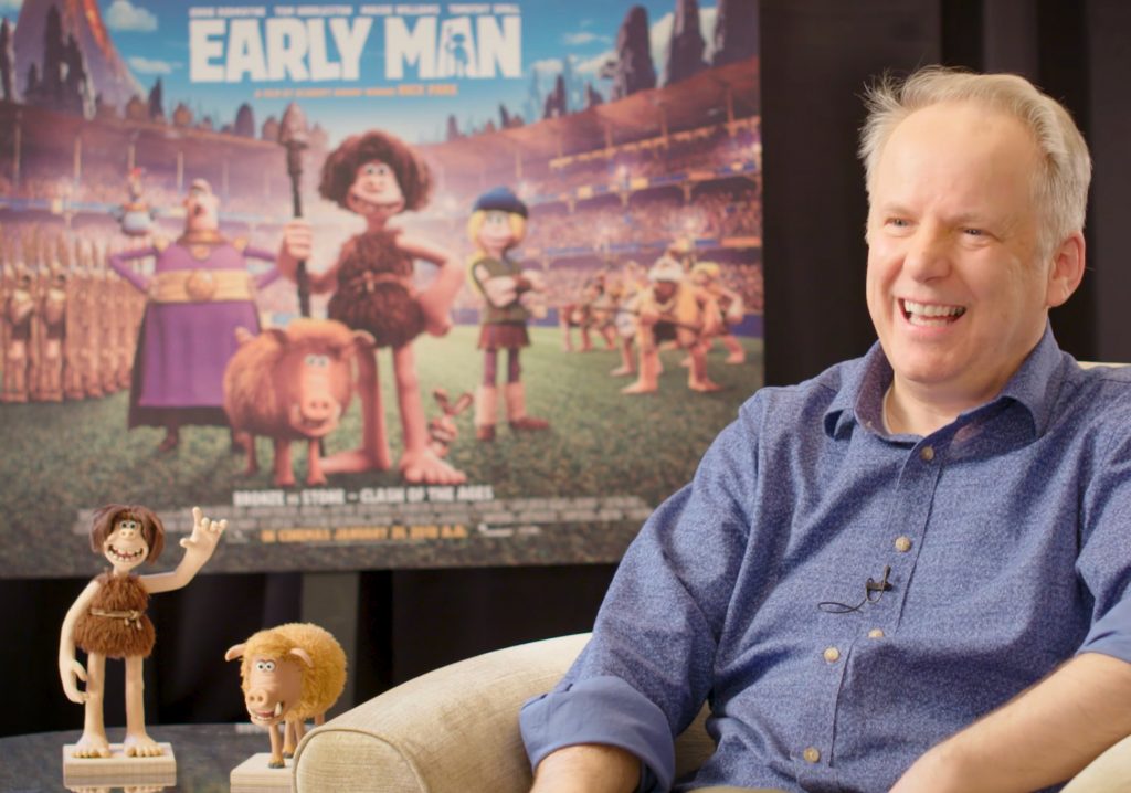 Nick Park Interview for EARLY MAN from Aardman Animation Highlight